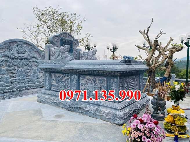 Giá mẫu mộ đá đẹp bán tại Nghệ An - Mộ bằng đá đẹp