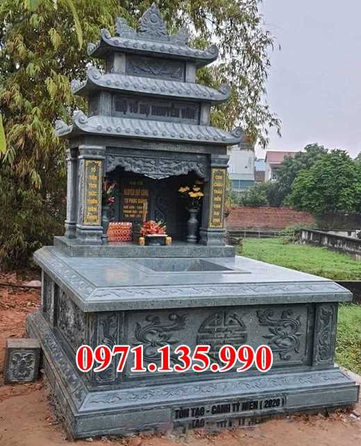 Phú Yên Mẫu mộ song thân phu thê ông bà bố mẹ bằng đá đẹp bán