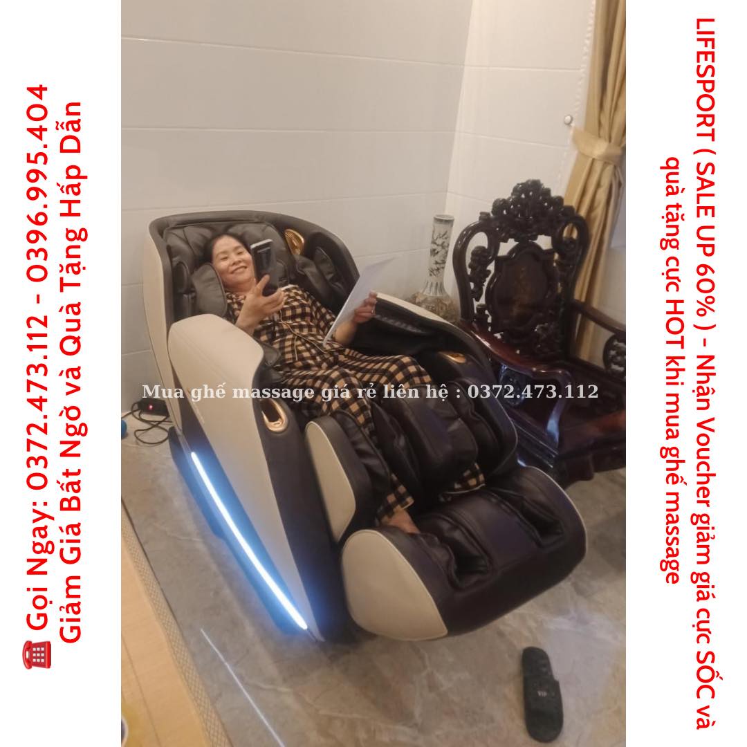 Xua tan mệt mỏi với ghế massage ( Lifesport ls350plus )