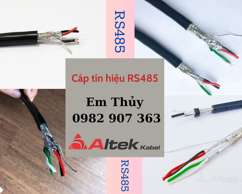 Cáp RS485 2 lõi, 4 lõi Altek Kabel chính hãng