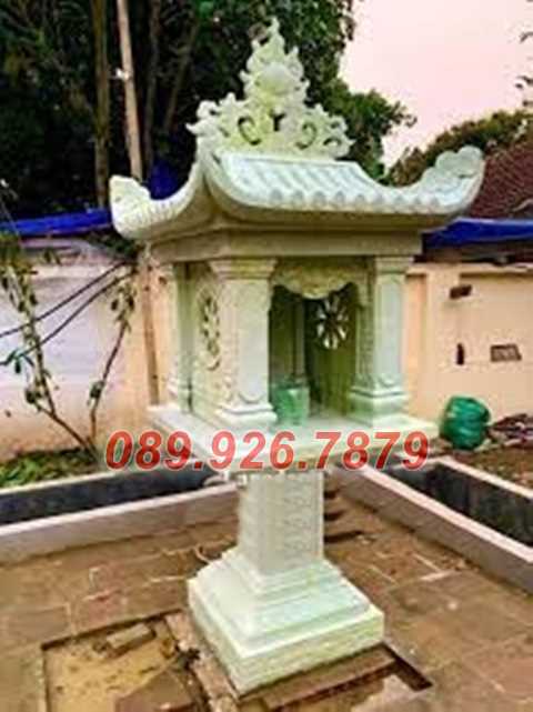 Mẫu bàn thờ thiên đá miếu cây hương đá có mái đẹp bán Đồng Nai