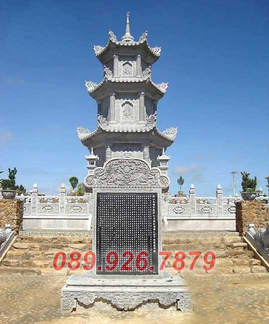 999 tháp mộ đá - Mẫu mộ tháp đá gia đình đẹp bán  Đắk lắk