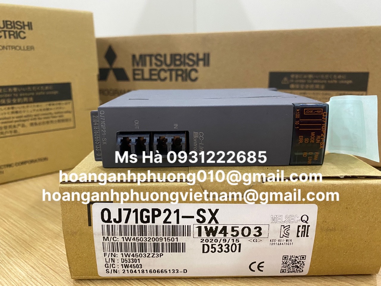 Hoàng Anh Phương chuyên cung cấp mitsubishi chính hãng QJ71GP21-SX