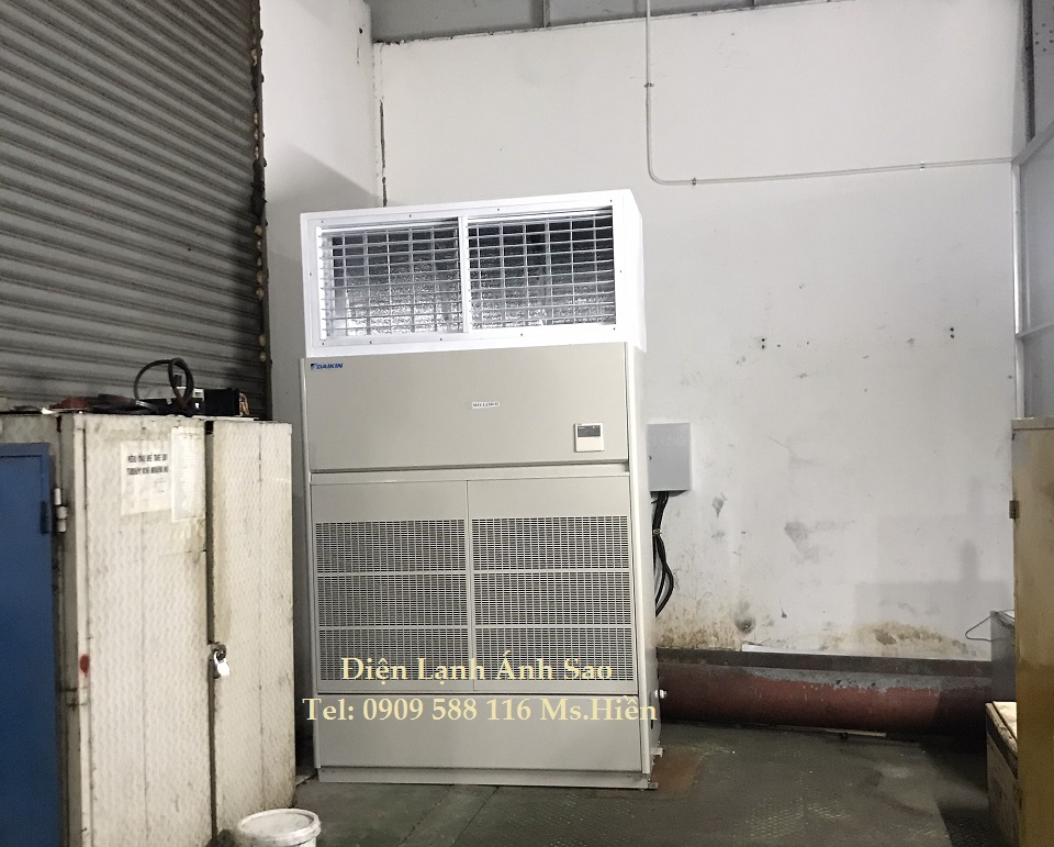 Máy lạnh tủ đứng Daikin - Nối ống gió - Inverter Gas R410a - Mới 2023