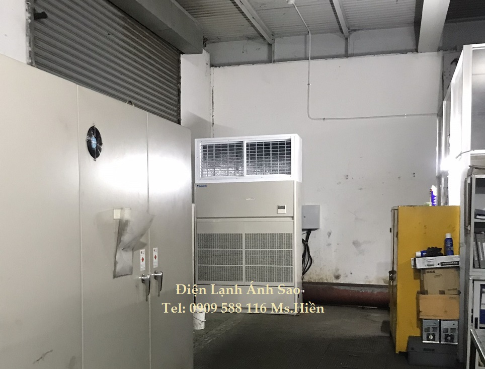 Máy lạnh tủ đứng Daikin - Nối ống gió - Inverter Gas R410a - Mới 2023