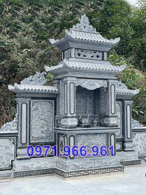 bán lai châu - xây dựng cây hương miếu đá xanh cẩm thạch đẹp - 568