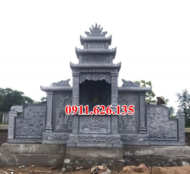 mẫu củng kì đài thờ bằng đá nguyên khối cao cấp bán tại Vĩnh Long