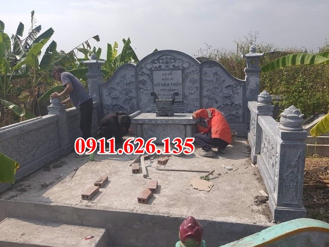 mẫu củng kì đài thờ đá xanh tự nhiên bán tại Lâm Đồng 59
