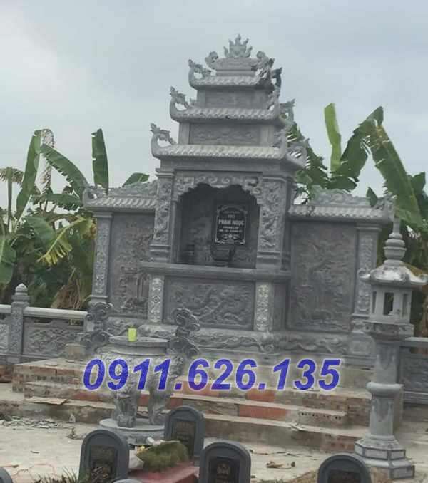 Mẫu lầu thờ long đình đá xanh tự nhiên bán tại Bình Phước 35
