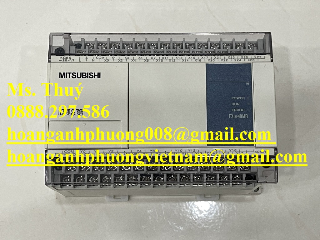 Mitsubishi FX1N-40MR-001 - Bộ lập trình mới 100% - BH 12 tháng