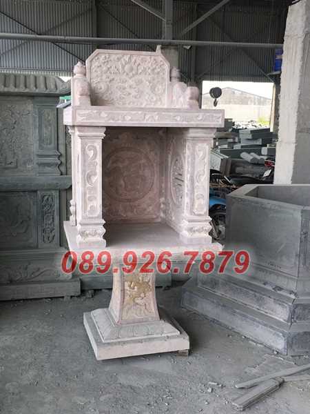 Bàn thờ thiên đá - Mẫu bàn thờ thờ ông thiên địa bằng đá bán Bình Dươn