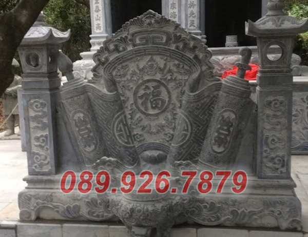 Cuốn thư đá - Mẫu cuốn thư đá khu nghĩa trang, lăng mộ đẹp bán Sài Gòn