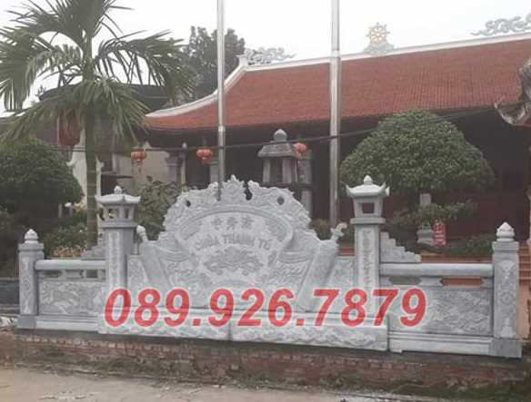 Bình phong đá - Mẫu bình phong bằng đá lăng mộ đẹp bán Hồ Chí Minh