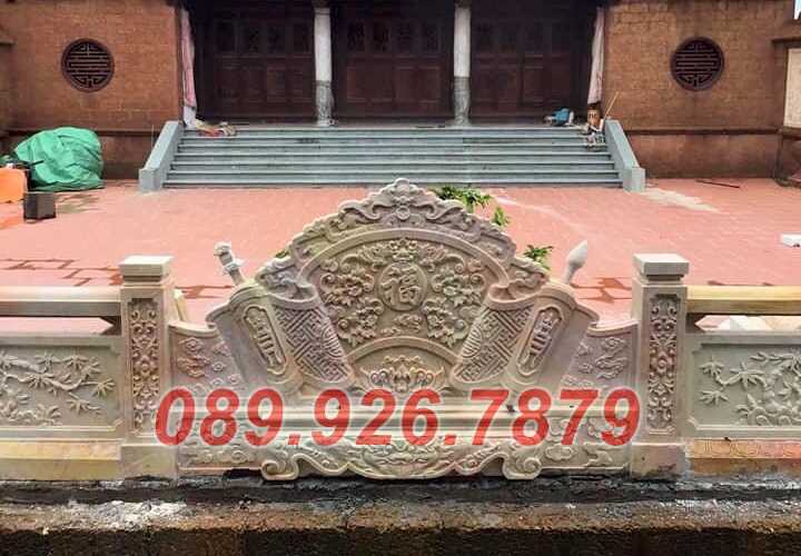Bình phong đá- Mẫu bình phong đá chùa miếu đình, nhà thờ bán Lâm Đồng