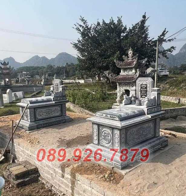 Mẫu mộ đá chôn tro cốt ông bà , cha mẹ, vợ chồng bán Hồ CHí Minh