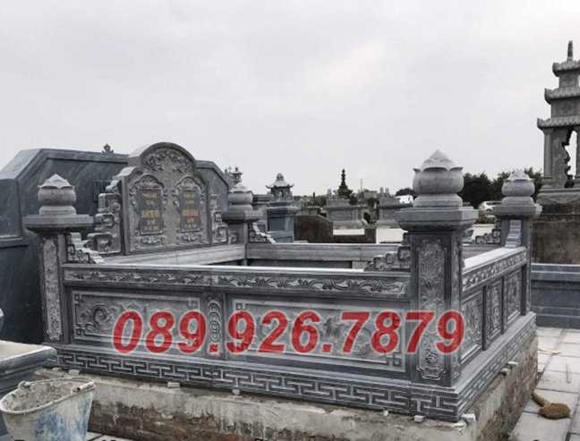 Mẫu mộ bằng đá nguyên khối xanh , trắng đẹp bán Bình Thuận - Mộ đá