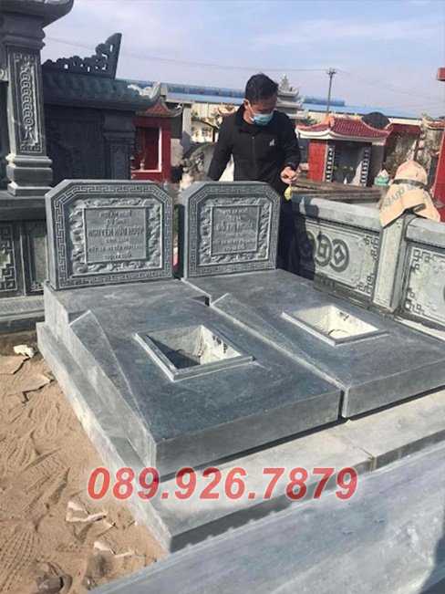 Lâm Đồng bán mộ đá ông bà, cha mẹ, vợ chồng, phu thê đẹp đơn giản