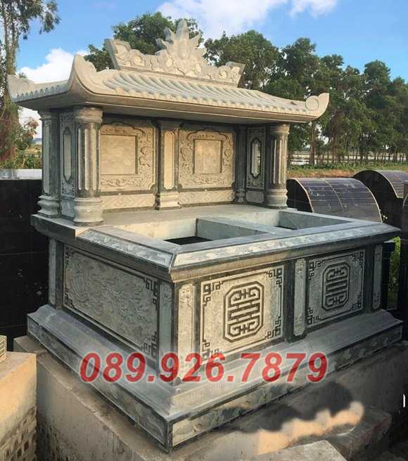 Mẫu mộ đá hoa văn đẹp đơn giản bán Sài Gòn - Mộ đá chôn tro cốt đẹp