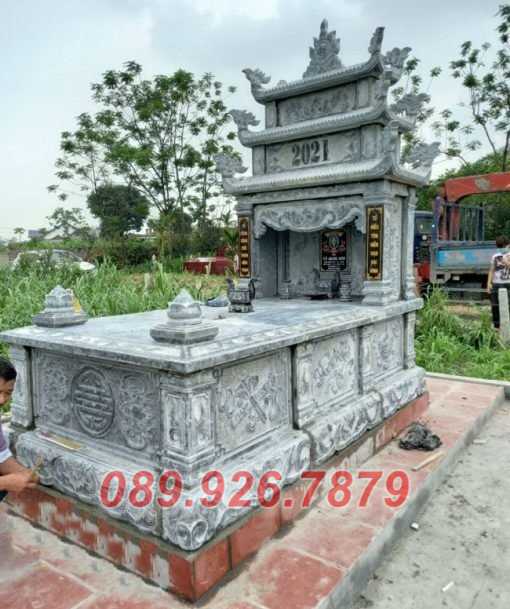 Mẫu mộ đá nguyên khối, tự nhiên đẹp bán Hồ Chí Minh - Mộ đá đẹp