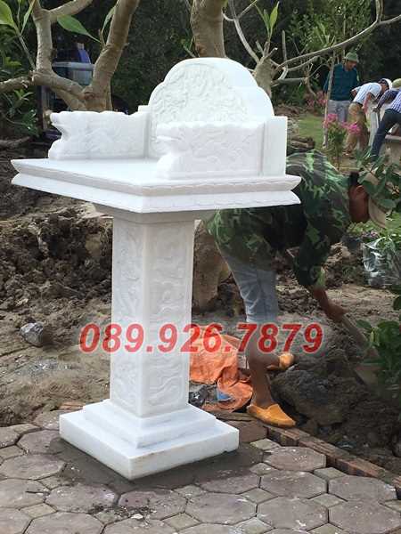 Thiết kế bàn thờ thiên đá miếu cây hương đá ngoài trời bán Vĩnh Long