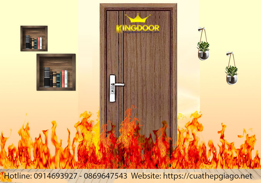 cửa gỗ chống cháy cao cấp