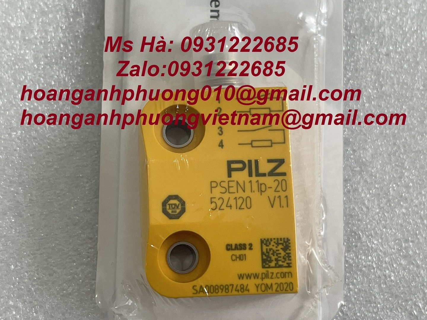 Nhập khẩu giá tốt dòng Pilz PSEN 1.1p-20/8mm/1 switch - Bình Dương