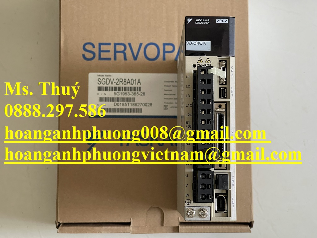 SGDV-2R8A01B - Servo Yaskawa - New 100% - Hoàng Anh Phương