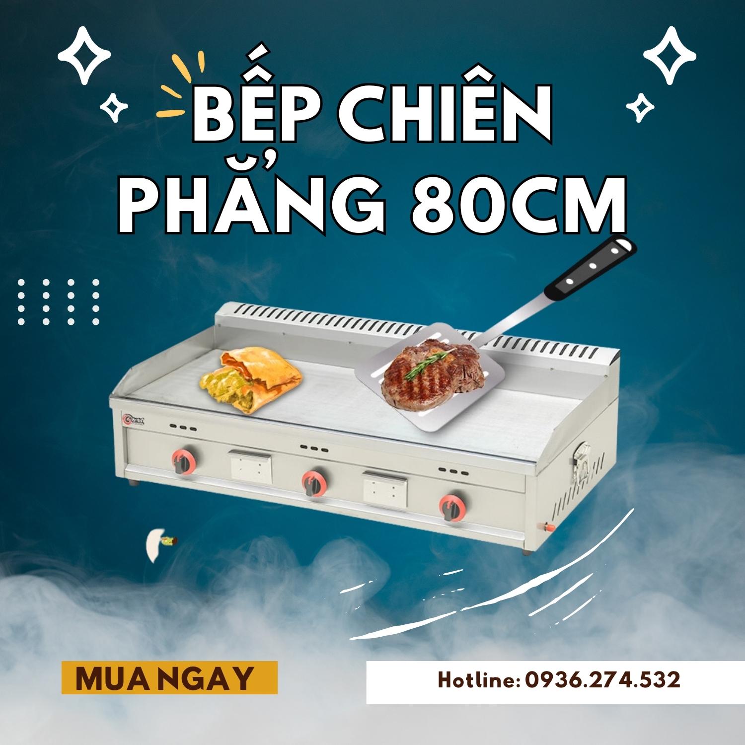 Bếp chiên phẳng gas size lớn  (90/ 100/ 120/ 150 cm)