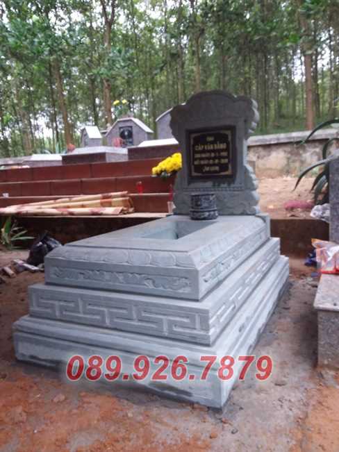 Mộ tam cấp - Mẫu mộ đá tam cấp ông bà, cha mẹ, vợ chồng bán Quảng Ngãi