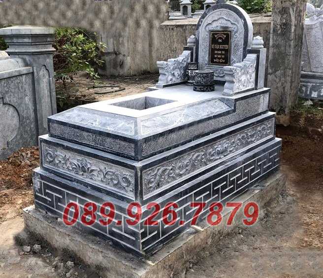 Mẫu mộ đá phu thê bán Ninh Thuận - Mộ đá chôn tro hài cốt ông bà