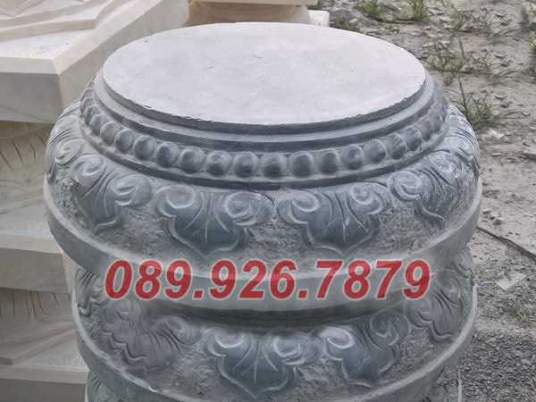 Đá kê chân cột - Mẫu chân tảng đá hiên tại chùa miếu đình bán Gia Lai