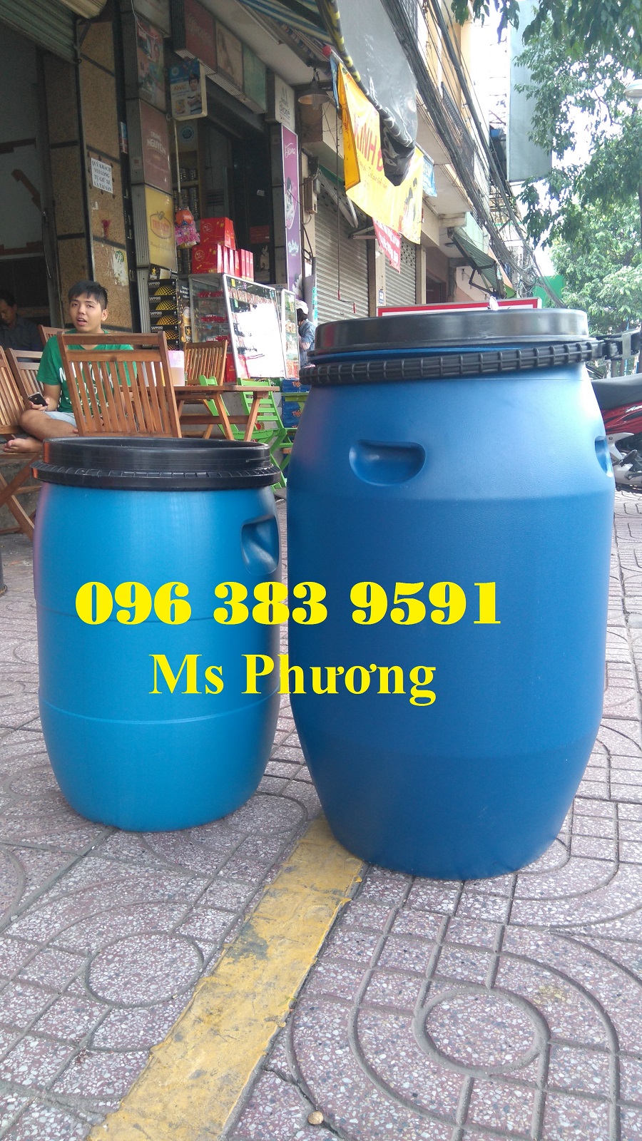 Phân phối thùng phi nhựa giá rẻ TPHCM 0963839591