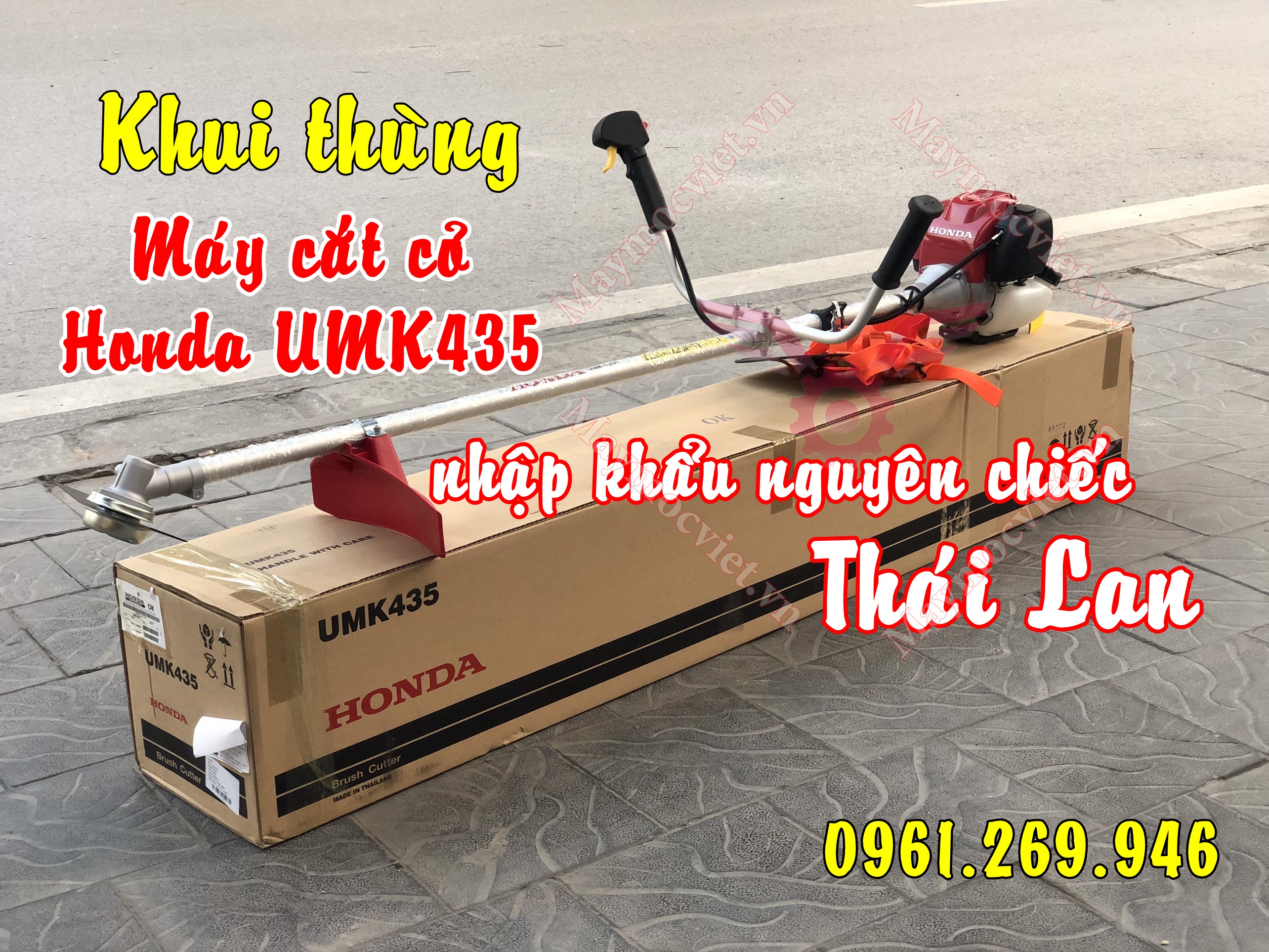 Máy cắt cỏ Honda UMK435T nhập nguyên chiếc Thái Lan