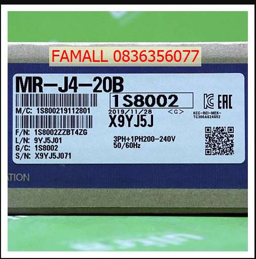 MR-J4-20B Bộ điều khiển SERVO MITSUBISHI