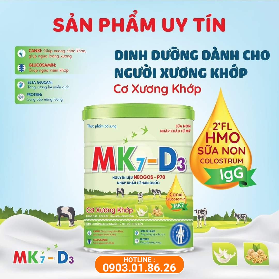 Tìm nhà đại lý phân phối sữa MK& D3 theo khu vực