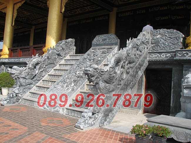 Mẫu rồng đá đẹp bằng đá nguyên khối bán Tây Ninh, rồng đá nhà chùa