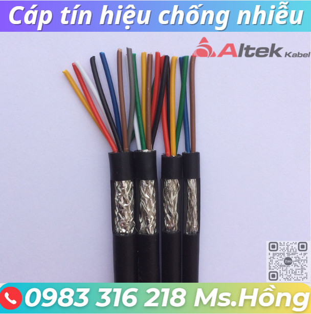 Cáp tín hiệu 6C x 0.22 Altek Kabel Việt Nam