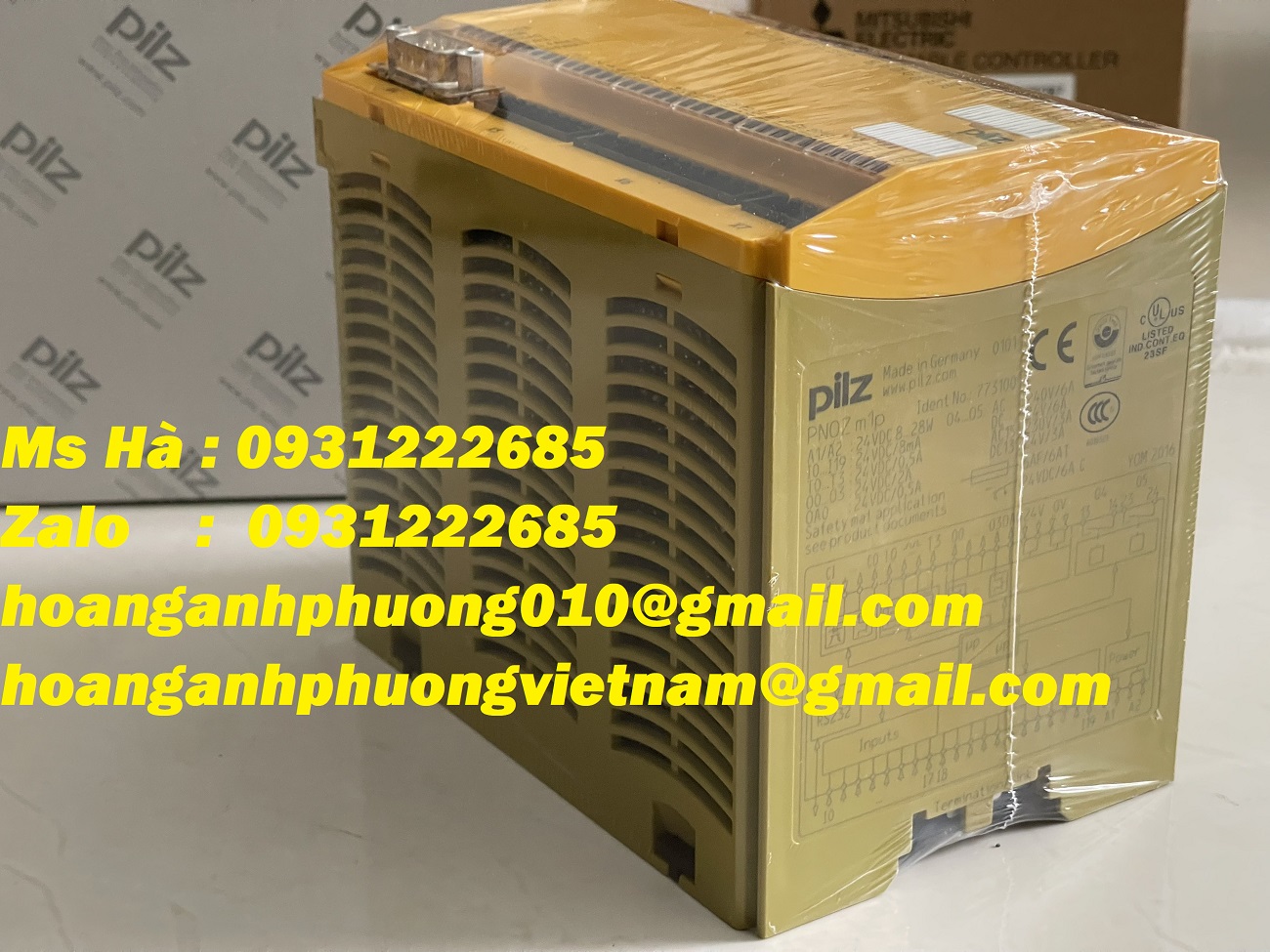 773100  PNOZ m1p  hãng Pilz  bộ điều khiển an toàn chính hãng