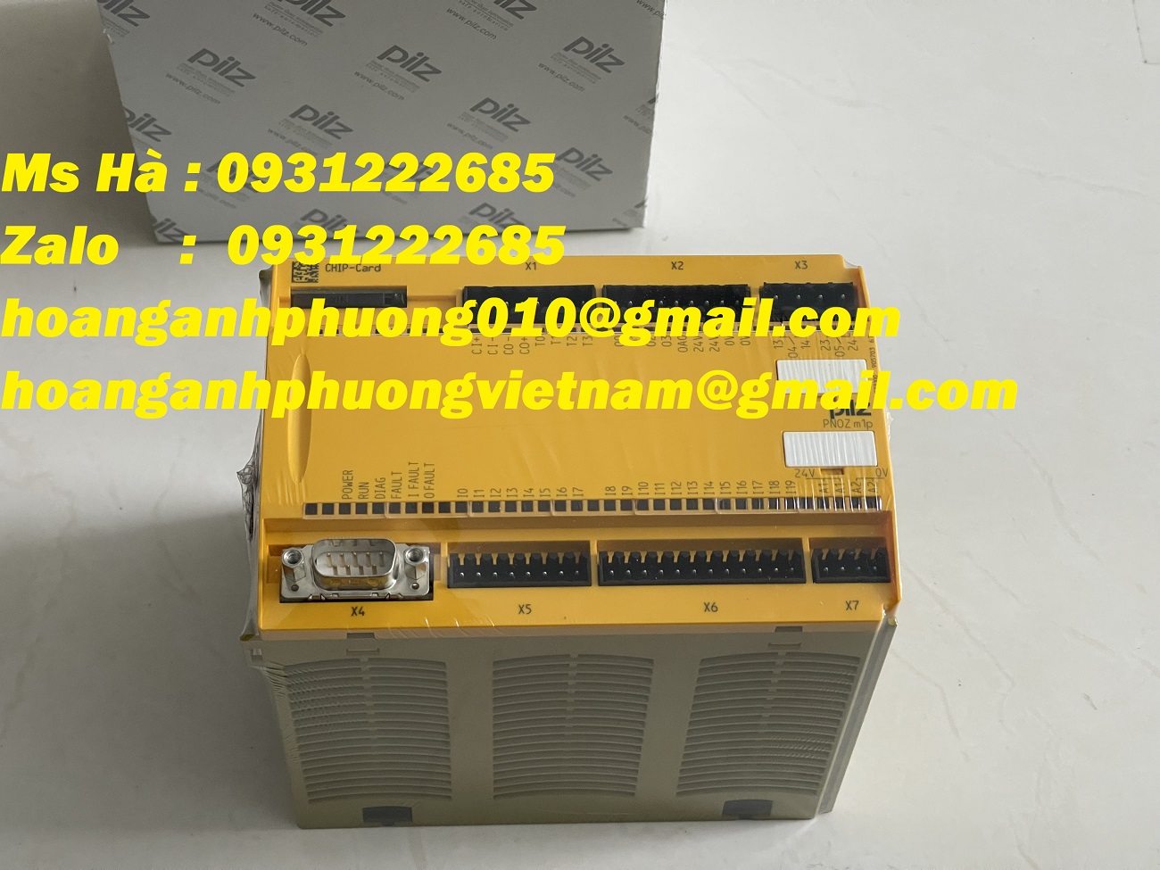 773100  PNOZ m1p  hãng Pilz  bộ điều khiển an toàn chính hãng