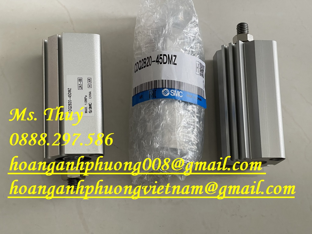 SMC CDQ2B20-45DMZ - Xi lanh mới 100% - Cty Hoàng Anh Phương