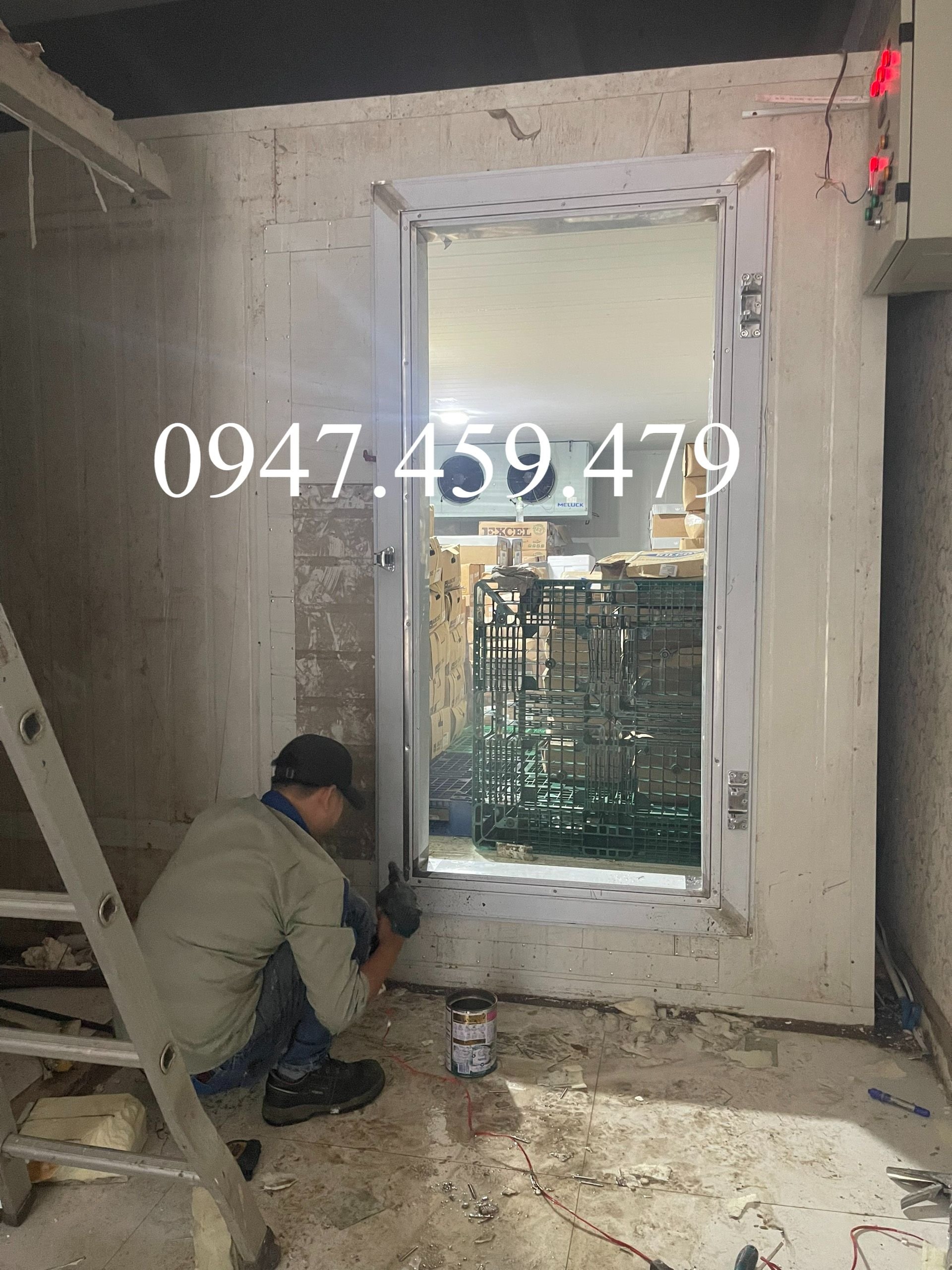 sửa chữa kho lạnh tại quận tân phú 0947459479 thay block kho lạnh tại
