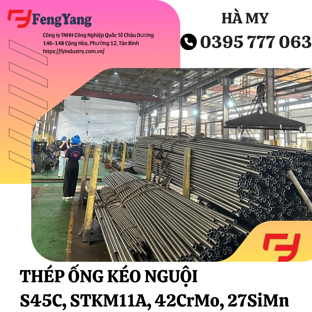 Thép ống kéo nguội S45C, STKM11A, 42CrMo..