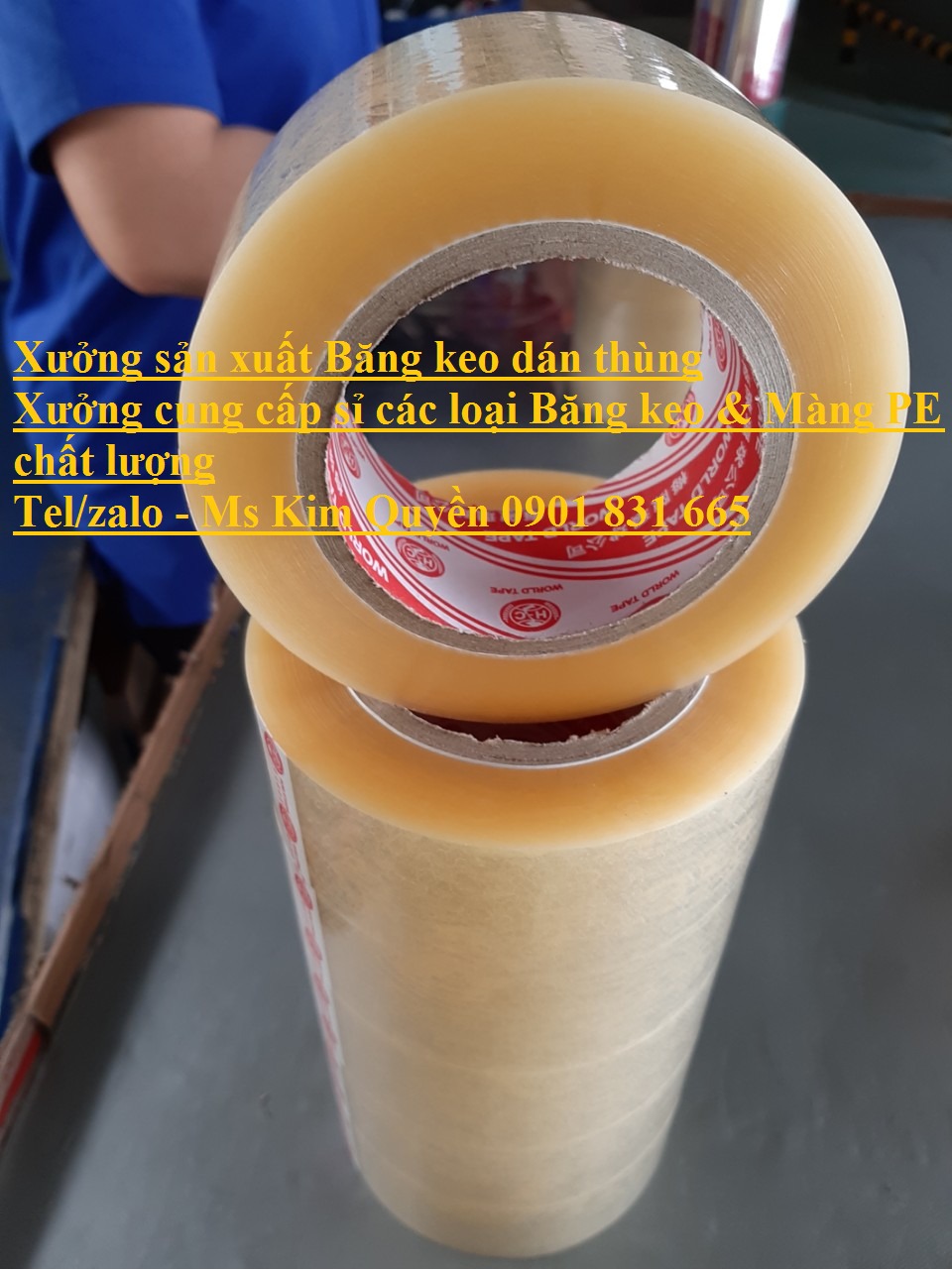 Cung cấp sỉ Băng keo Trong, Đục 2kg - Giá sỉ tại xưởng sản xuất