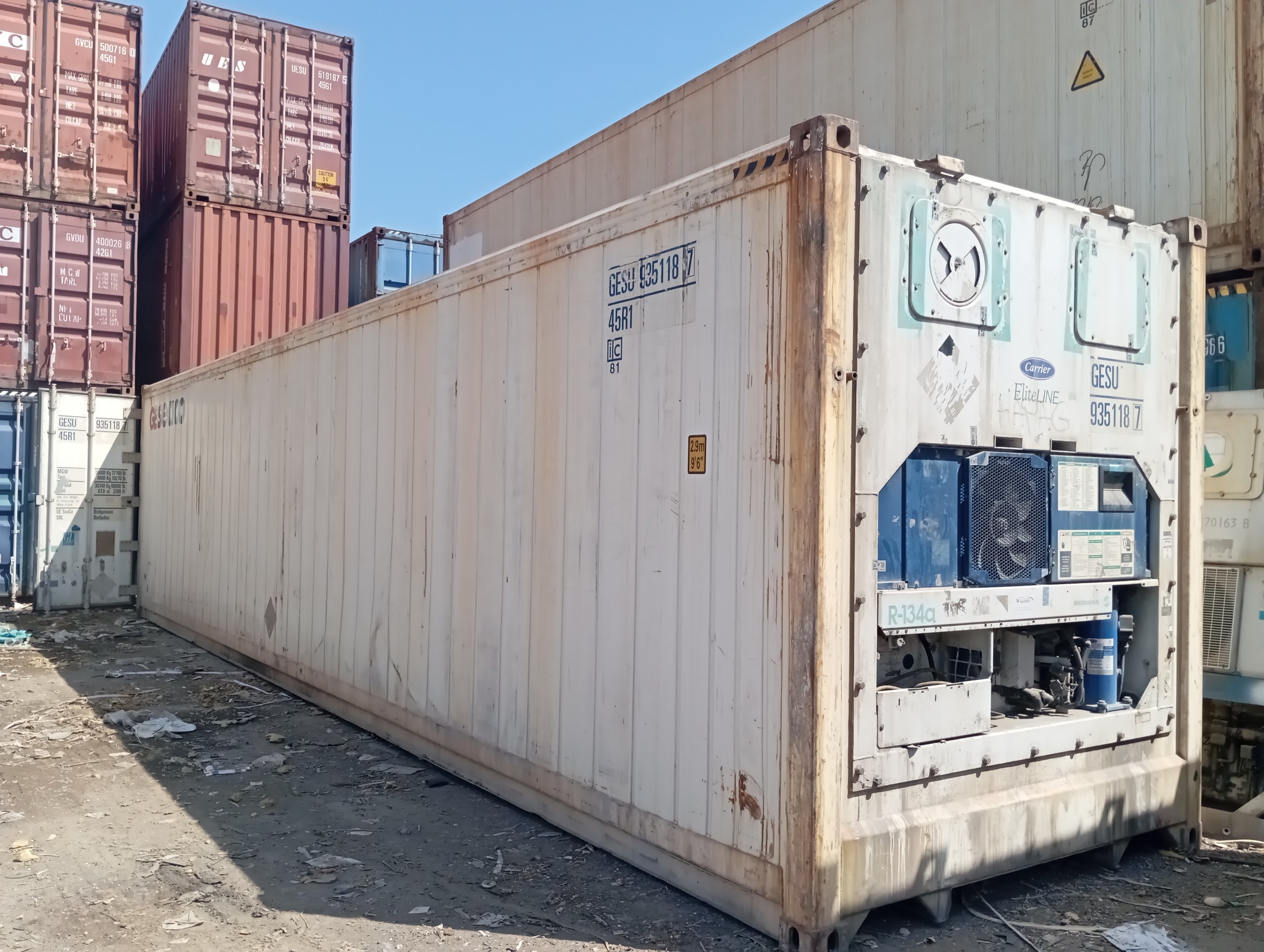 Thanh lý container lạnh 40feet, mới 80% tại Miền Nam