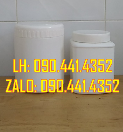 Bán hủ nhựa HDPE 1 kg, hủ đựng 0.5kg, hủ nhựa 250g HDPE, hủ nhựa 100g
