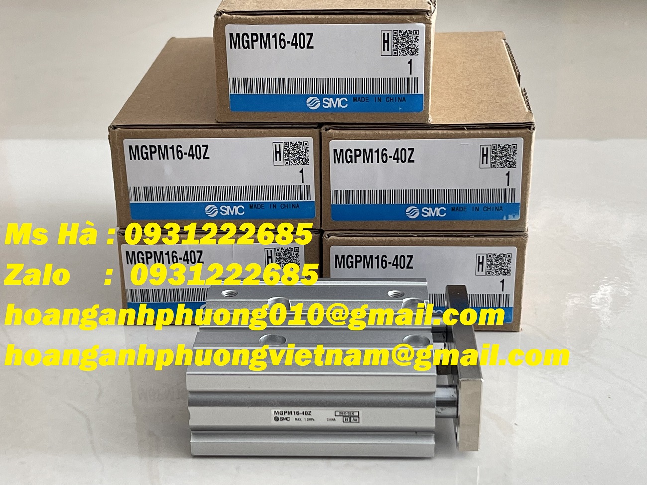 MGPM16-40Z  bộ xi lanh giá siêu ưu đãi  SMC  giao nhanh