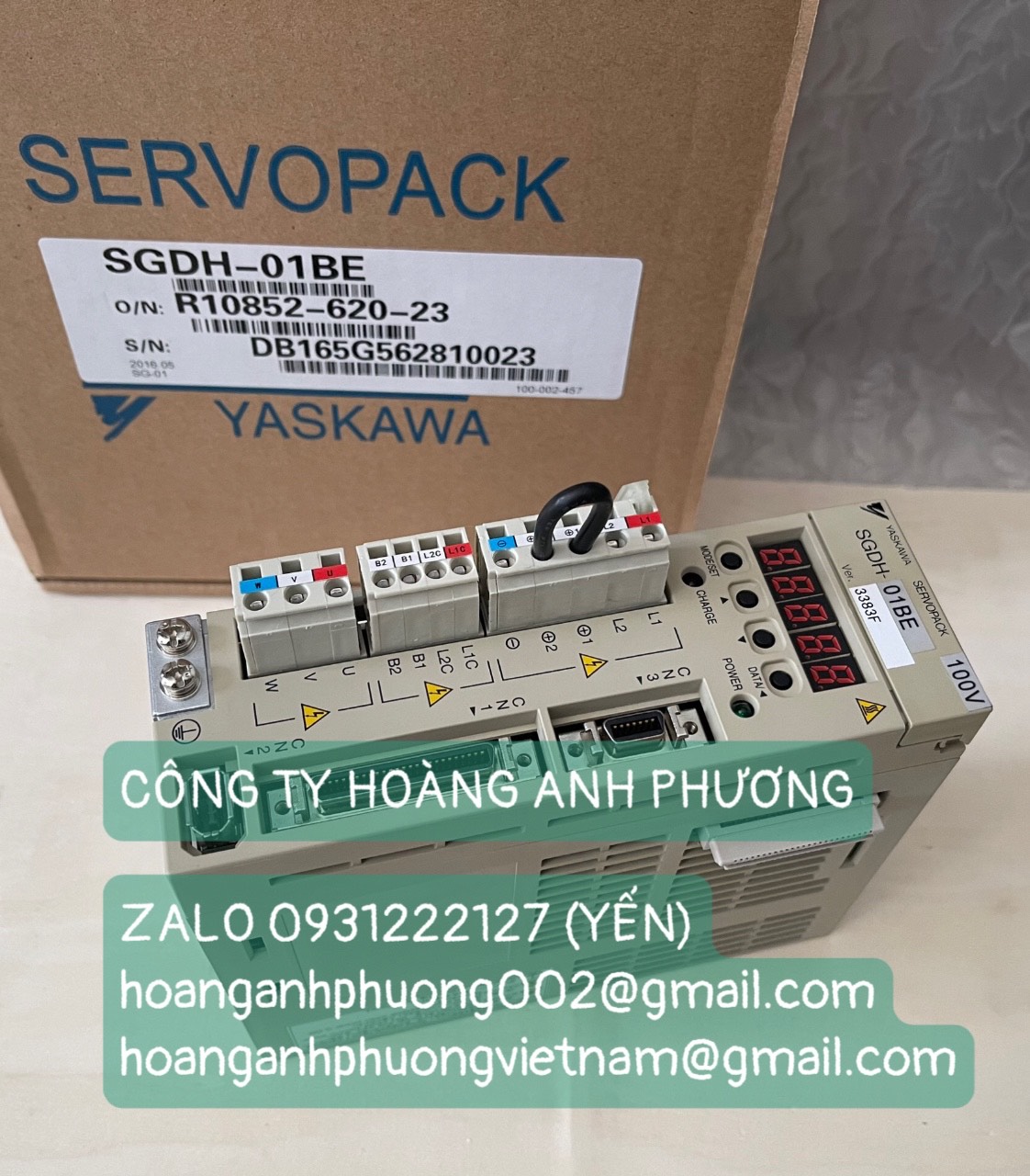 Servopack SGDH-01BE Yaskawa mới 100% Bảo hành 12 tháng