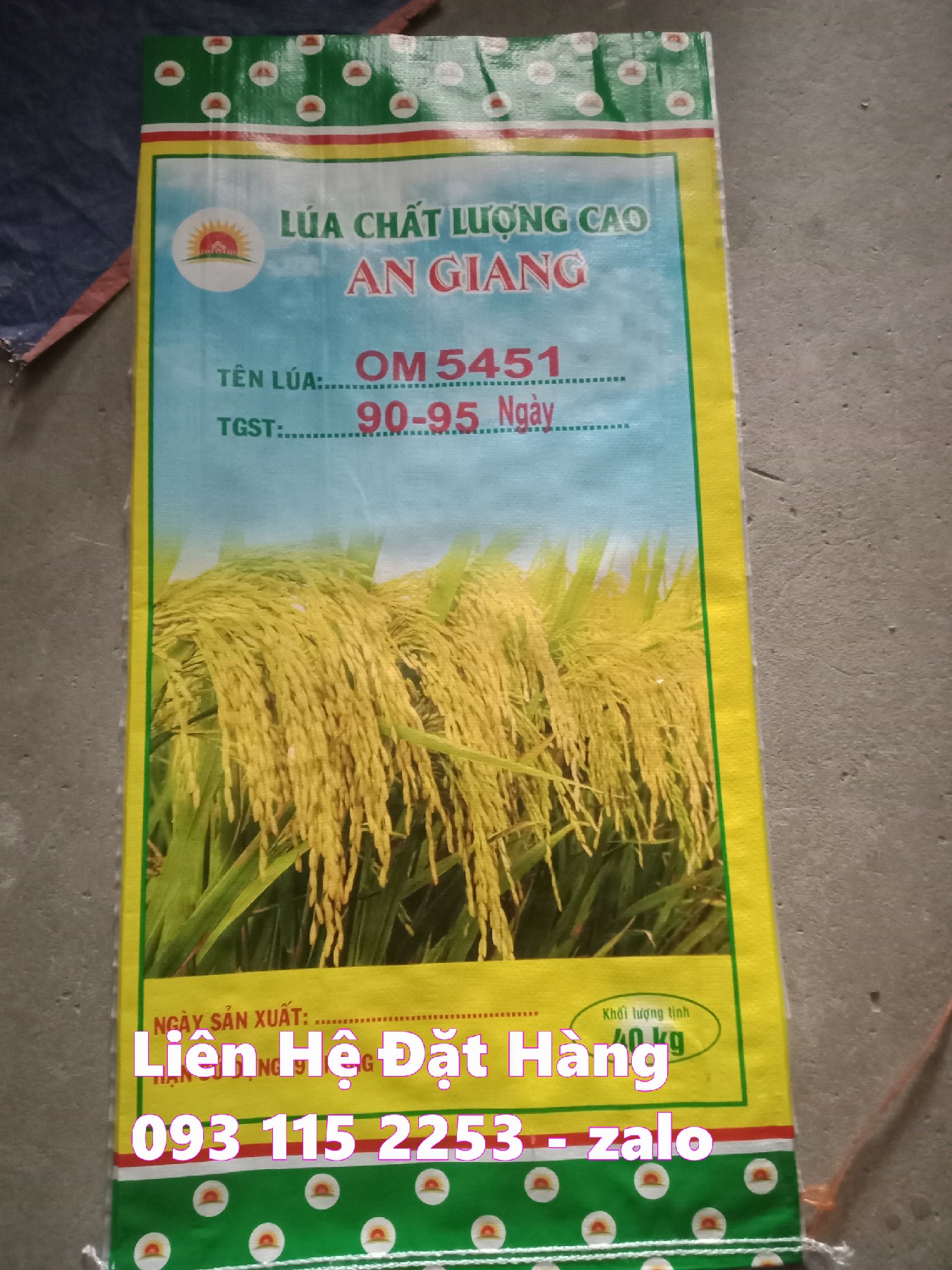 Những mẫu bao lúa giống có sẵn tại kho giá rẻ phải chăng