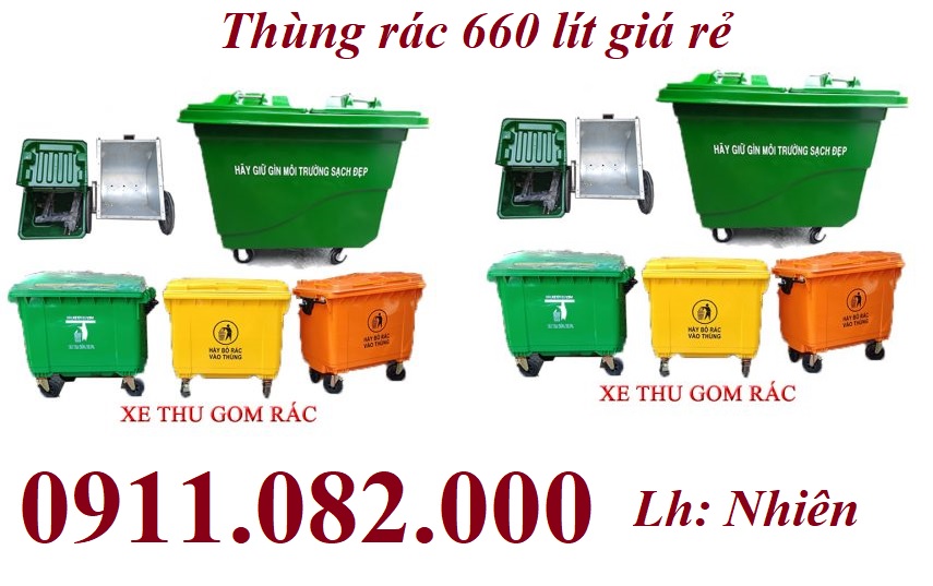 Mua thùng rác ở đâu giá rẻ- lh 0911082000