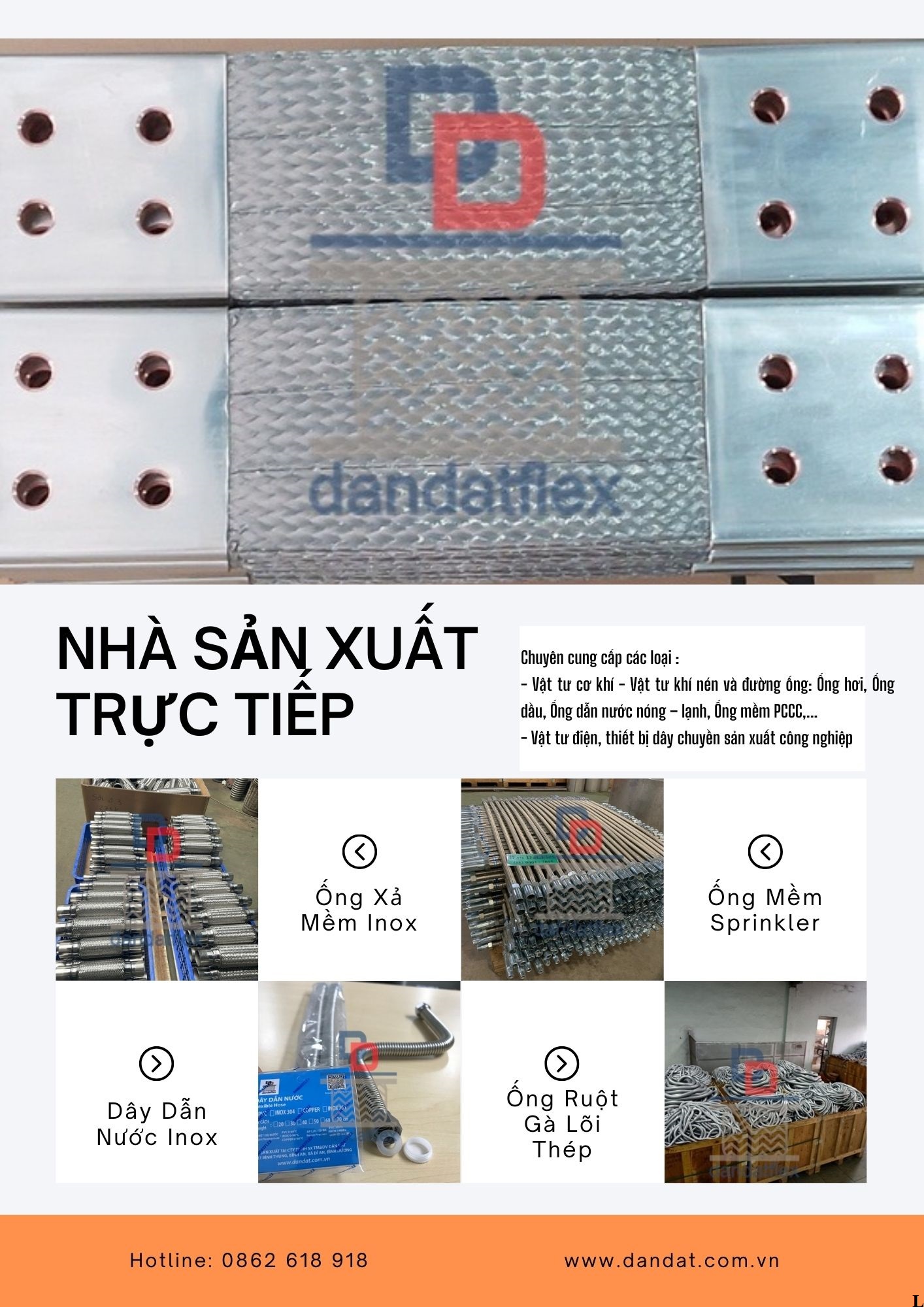 Thiết bị đường ống công nghiệp, khớp nối mềm chống rung, khớp giãn nở